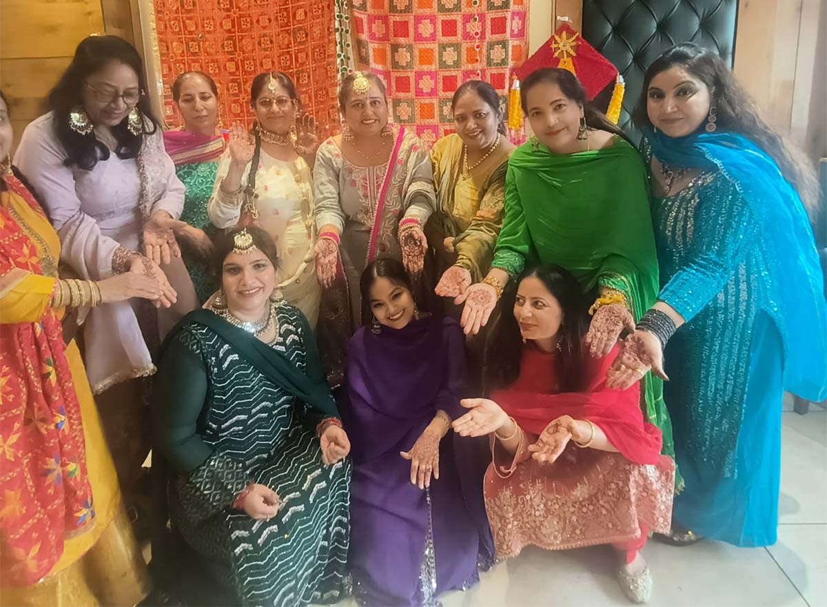 Teej festival celebrated.